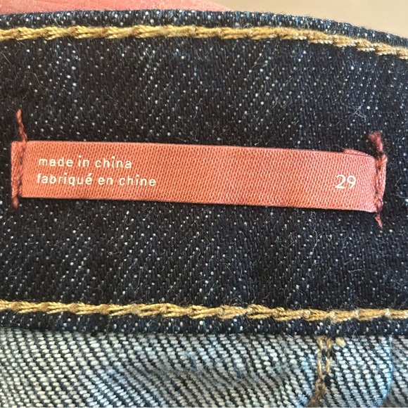 Anthropologie Pilcro The Column Ultra High-Rise Crop Jeans Size 29 - Picture 11 of 13